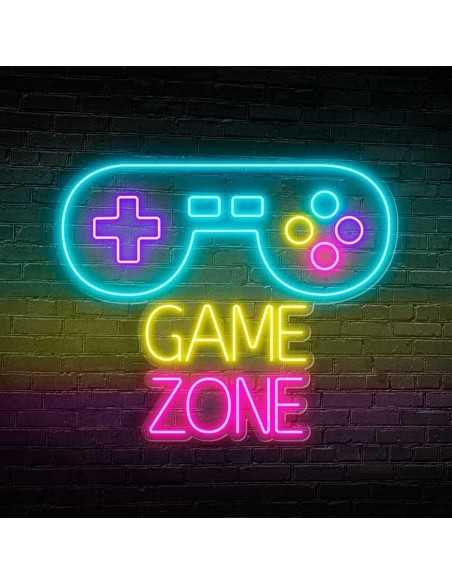 Game Zone Neon Sign Decoration 43.3×52 Neons