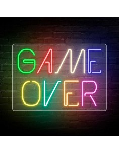 Game Over Neon Sign Decoration 42×30 Neons