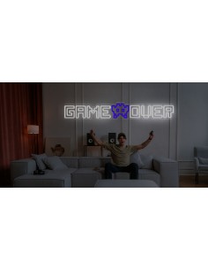 Game Over Space Neon Sign Decoration 112×18 Neons 2