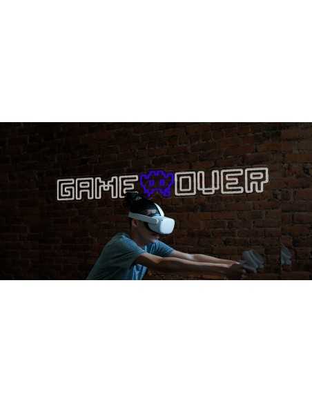 ENSEIGNE AU NÉON GAME OVER SPACE LUMINEUSE DÉCORATION NÉONS OFFRE
