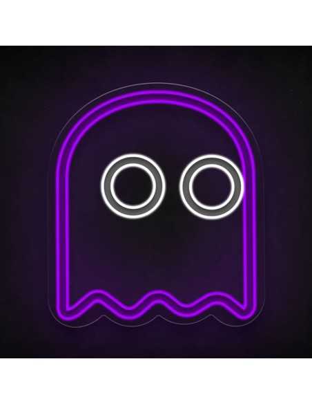 ENSEIGNE AU NÉON GHOST PACMAN LUMINEUSE DÉCORATION NÉONS OFFRE
