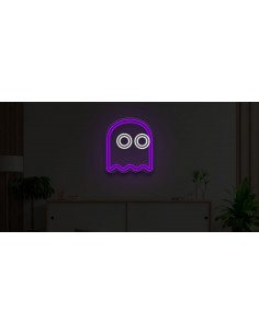PacMan Ghost Neon Sign Decoration 26×24 Neons Arcade 2