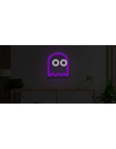 PacMan Ghost Neon Sign Decoration 26×24 Neons...