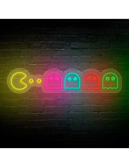 Pac-Man Neon Sign Decoration 18.14×100 Neons Arcade