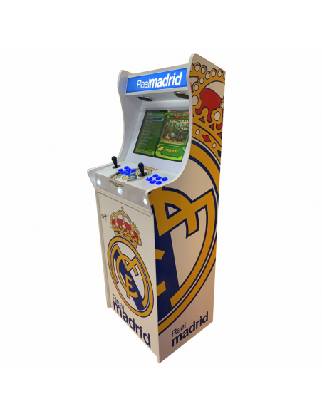 BIGARCADE REAL MADRID RECREATIEVE ARCADEKASTEN MET DUIZENDEN VIDEOSPELEN, NIEUWE AANBIEDING