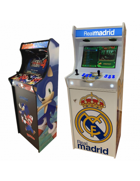 BIGARCADE REAL MADRID MAQUINAS ARCADE VIDEOJUEGOS RECREATIVAS NUEVAS OFERTA VIDEOJUEGOS RECREATIVOS MONSTER