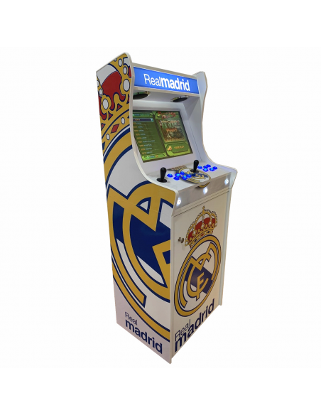 BIGARCADE REAL MADRID RECREATIEVE ARCADEKASTEN MET DUIZENDEN VIDEOSPELEN, NIEUWE AANBIEDING