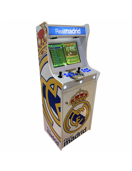 BIGARCADE REAL MADRID CABINATO ARCADE RICREATIVI MIGLIAIA DI VIDEOGIOCHI NUOVA OFFERTA
