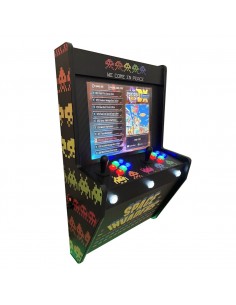 WAND-ARCADE-MASCHINE SPACE COLORS FÜR 2 SPIELER NEUE...