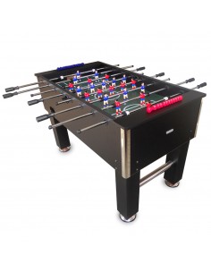 Futbolín Profesional Salón Negro Jugador Plástico PIERNAS...