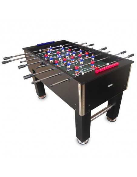 Tischfußball BLACK Wuzzeln. ANGEBOT FUSSBALLTISCHER IN QUALITÄT
