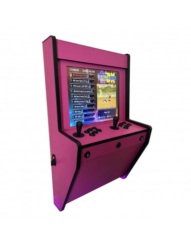 MÁQUINA ARCADE DE PAREDE PINK PARA 2 JOGADORES RECREATIVAS NOVAS