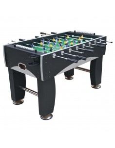 TAFELVOETBAL VAN KWALITEIT SILVER BLACK OPEN AANBIEDING