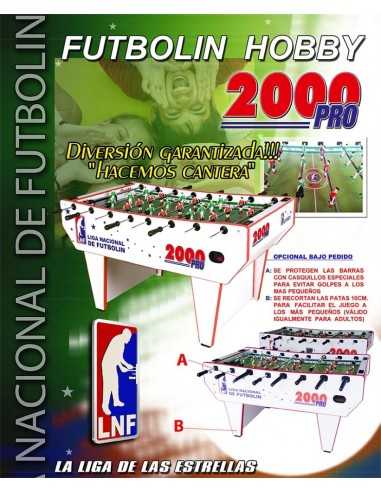 Futbolín PRESAS 2000 pro home. Jugadores metal....