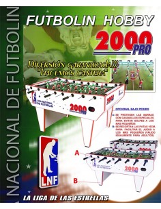 Futbolín PRESAS 2000 pro home. Jugadores metal. Oferta 2