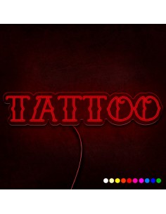 NEONBORD VERLICHTING TATOO NEONDECORATIE AANBIEDING