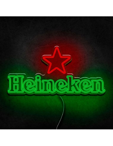 CARTAZ DE NÉON HEINEKEN LUMINOSO DECORAÇÃO NÉONS OFERTA