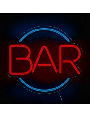 CARTELLO AL NEON BAR LUMINOSO DECORAZIONE NEON OFFERTA