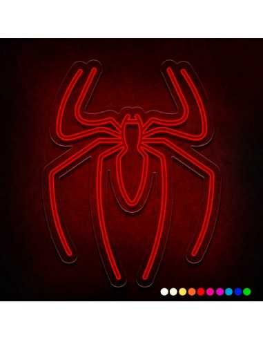ENSEIGNE AU NÉON SPIDERMAN LUMINEUSE DÉCORATION...