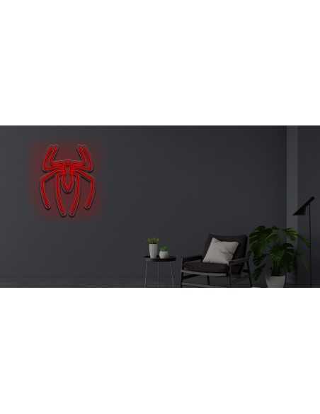 CARTAZ DE NÉON SPIDERMAN LUMINOSO DECORAÇÃO NÉONS OFERTA