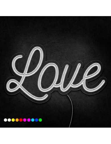 ENSEIGNE AU NÉON LOVE LUMINEUSE DÉCORATION...