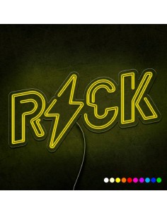 ENSEIGNE AU NÉON ROCK LUMINEUSE DÉCORATION NÉONS OFFRE