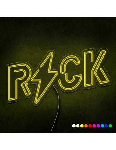 ENSEIGNE AU NÉON ROCK LUMINEUSE DÉCORATION...