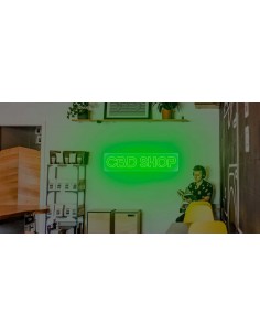 NEONBORD VERLICHTING CBD SHOP NEONDECORATIE AANBIEDING 2