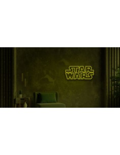 CARTAZ DE NÉON STAR WARS LUMINOSO DECORAÇÃO NÉONS OFERTA 2