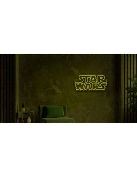 CARTAZ DE NÉON STAR WARS LUMINOSO DECORAÇÃO NÉONS OFERTA