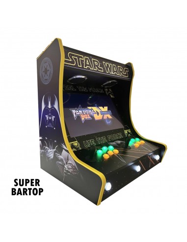 SUPER BARTOP ARCADE STAR WARS RECREATIVAS NOVAS OFERTA MÁQUINAS ARCADE