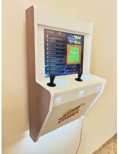 MUUR ARCAPEKASTEN ELEGANCE STREET FIGHTER VOOR 2 SPELERS 2