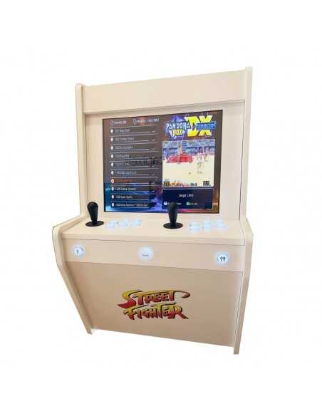 MAQUINA ARCADE PARA PARED ELEGANCE STREET FIGHTER PARA 2 JUGADORES VIDEOJUEGOS RETRO