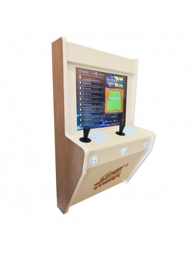 MÁQUINA ARCADE DE PAREDE ELEGANCE STREET PARA 2 JOGADORES RECREATIVAS NOVAS