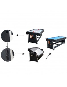 MESA DE BILHAR 4 IN 1 DE ALTA QUALIDADE OFERTA NOVAS... 2