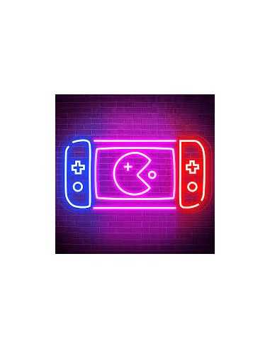 ENSEIGNE AU NÉON NINTENDO SWITCH LUMINEUSE...