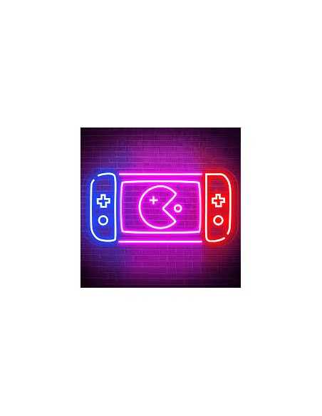 CARTAZ DE NÉON NINTENDO SWITCH LUMINOSO DECORAÇÃO NÉONS OFERTA