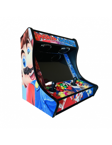 BARTOP ARCADE MARIO VS SONIC RECREATIVAS NUEVAS OFERTA VIDEOCONSOLAS RETRO GAMING NINTENDO SEGA MÁQUINAS ARCADE
