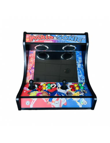 BARTOP ARCADE MARIO VS SONIC NIEUWE...