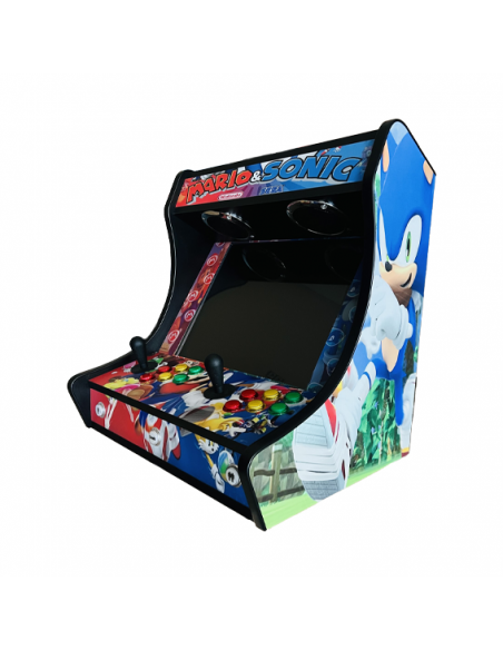 BARTOP ARCADE MARIO VS SONIC RECREATIVAS NUEVAS OFERTA VIDEOCONSOLAS RETRO GAMING NINTENDO SEGA MÁQUINAS ARCADE