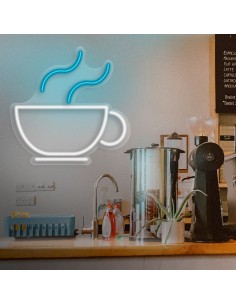 NEONBORD VERLICHTING COFFEE NEONDECORATIE AANBIEDING
