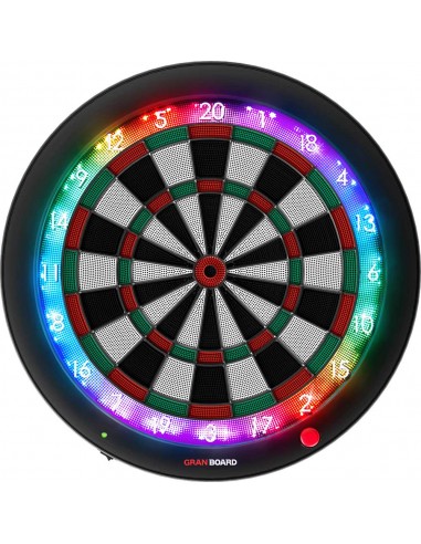 Elektronische Dartscheibe GranBoard3S Green Neue Angebote für Darts und Pfeile.