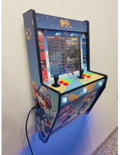 BORNES D´ARCADE MURALE PANG POUR 2 JOUEURS RÉCRÉATIVES... 2