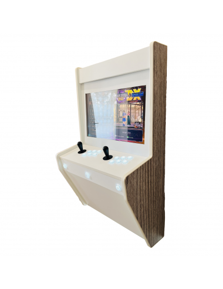 BIG WALL CABINATO ARCADE DA PARETE ELEGANCE PER 2 GIOCATORI SCHERMO 22" MIGLIAIA DI VIDEOGIOCHI INCLUSI