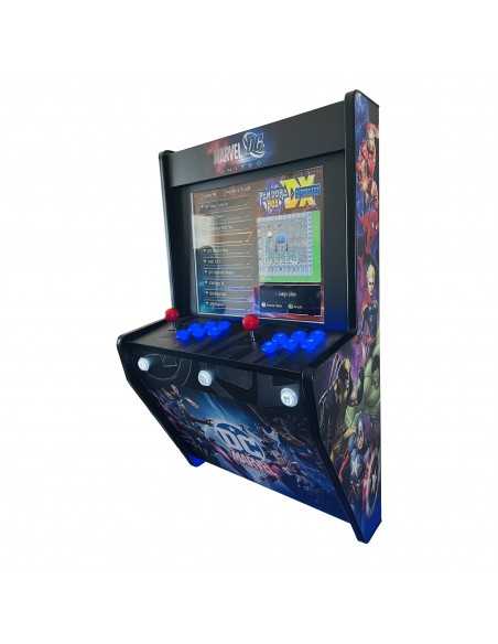 MAQUINA ARCADE PARA PARED MARVEL vs DC PARA 2 JUGADORES VIDEOJUEGOS RETRO