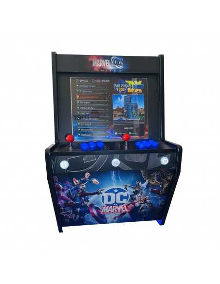 MAQUINA ARCADE PARA PARED MARVEL vs DC PARA 2 JUGADORES VIDEOJUEGOS RETRO