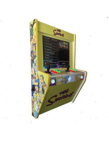 CABINATO ARCADE DA PARETE THE SIMPSONS PER 2 GIOCATORI RICREATIVE NUOVE