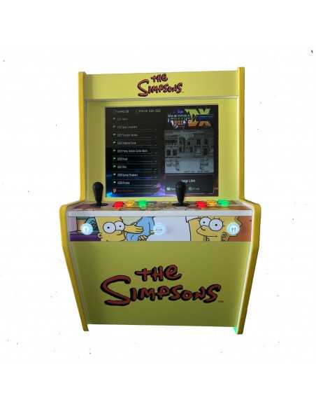 BORNES D´ARCADE MURALE THE SIMPSONS POUR 2 JOUEURS RÉCRÉATIVES NEUVES