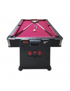 BILJARTTAFEL VAN HOGE KWALITEIT 4 IN 1 RED NIEUWE... 2