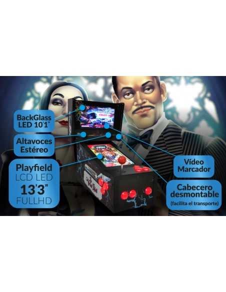 MINI PINBALL VIRTUAL SOBREMESA CON 500 MESAS Y 900 JUEGOS OFERTA. FLIPPER VIRTUAL